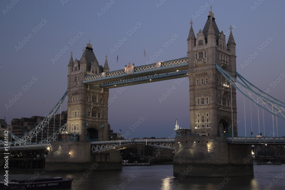Fototapeta premium tower bridge at night