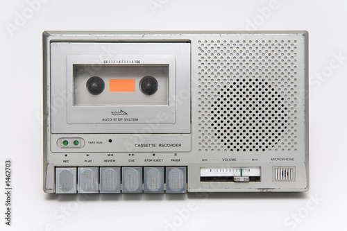 cassette recorder