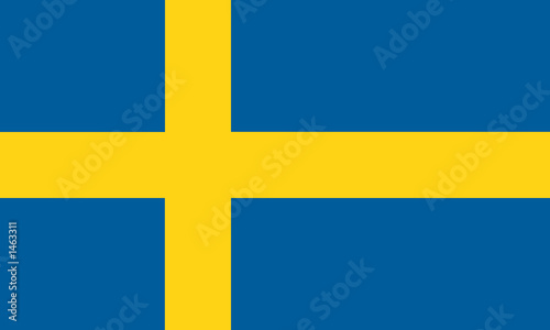schweden sweden fahne flag photo