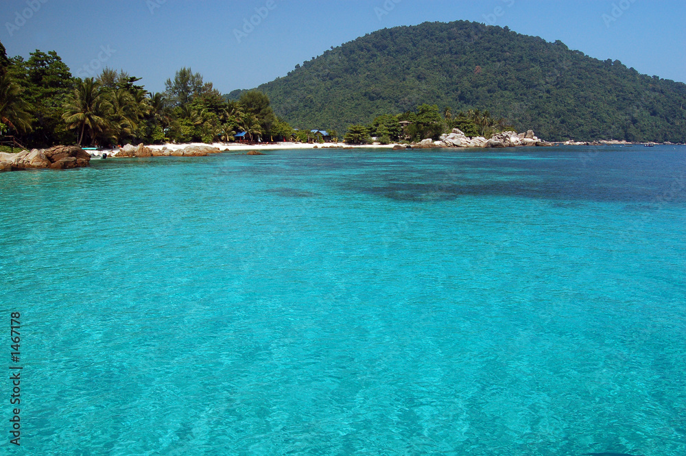 tropical blue sea tropical blue sea