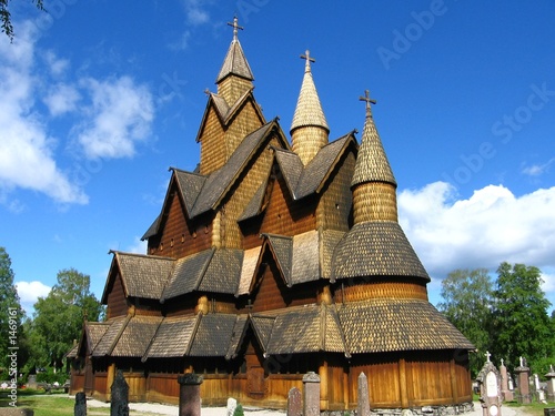 stabkirche heddal photo