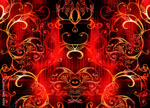 digital lines and shapes