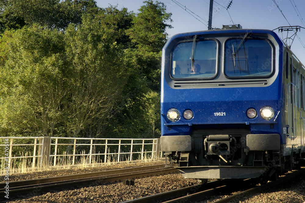Naklejka premium train