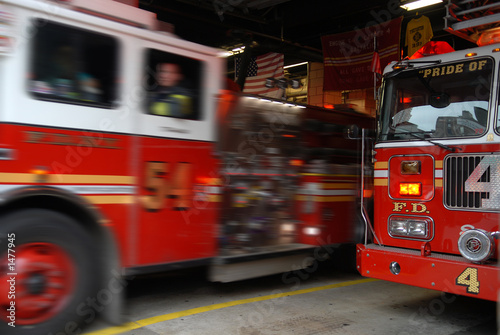 firetrucks on call!