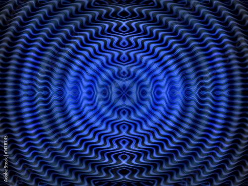abstract hypnotic blue background
