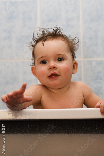 cute baby portrait