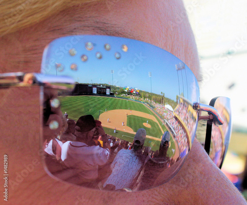 Photography ball game reflection