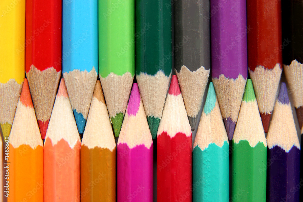 colored pencils