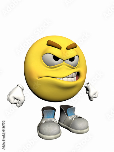 angry emoticon guy.
