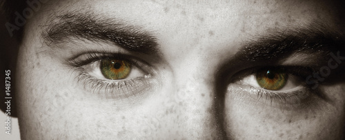 regard noir et blanc