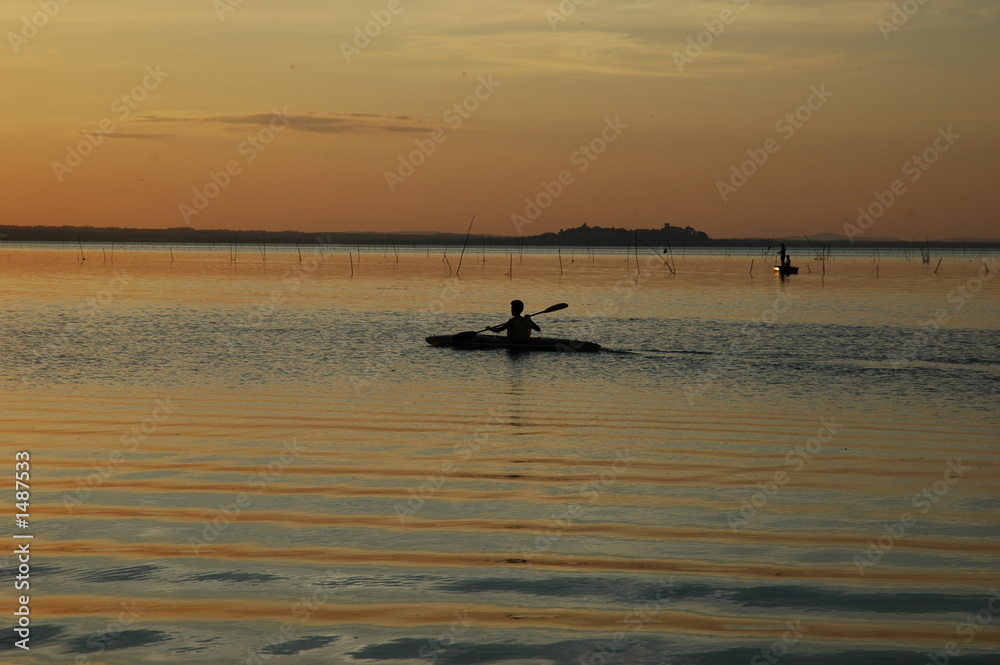 Naklejka premium largo trasimeno
