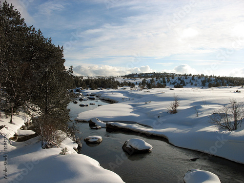 paysage d'hiver