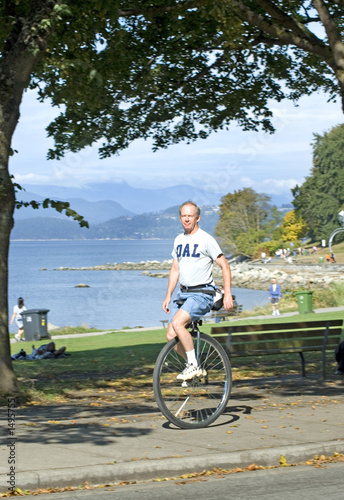 фотографія anything goes, unicycle, vancouver, bc