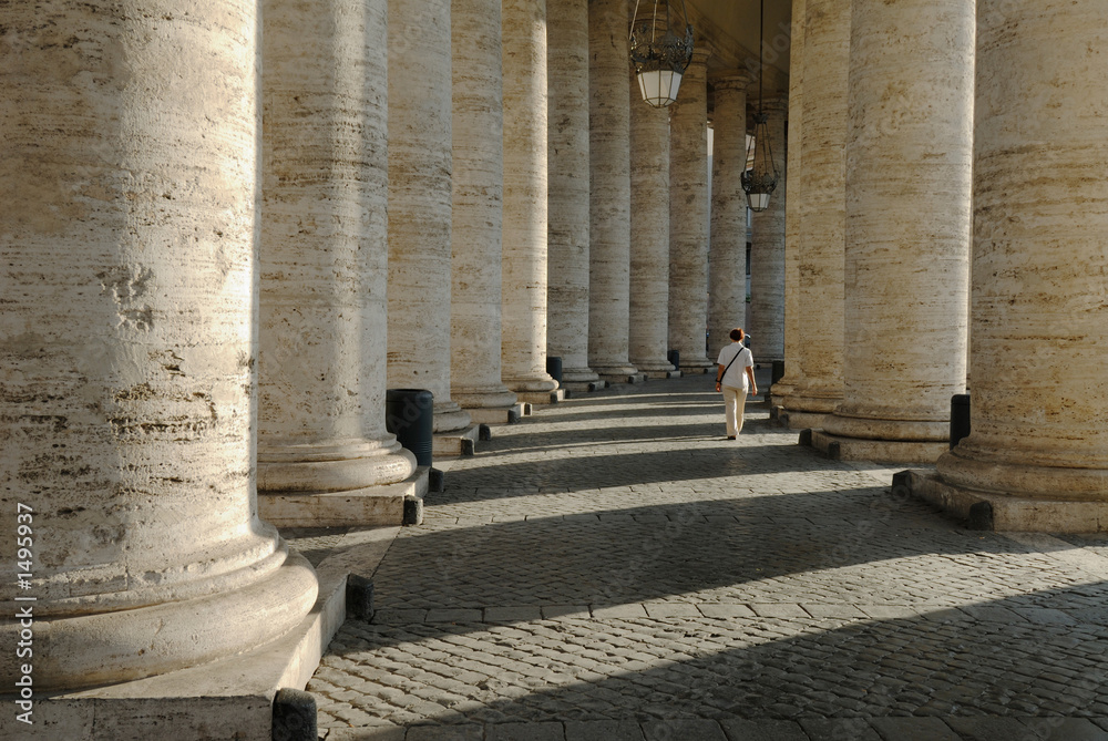Obraz premium colonnade