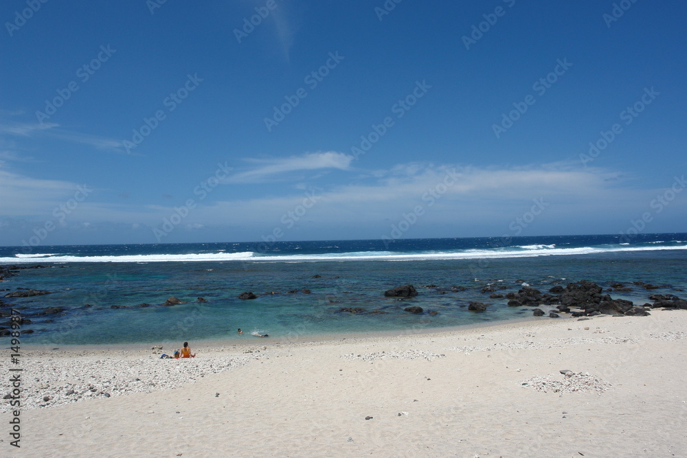 plage de france, a l'autre bout du monde