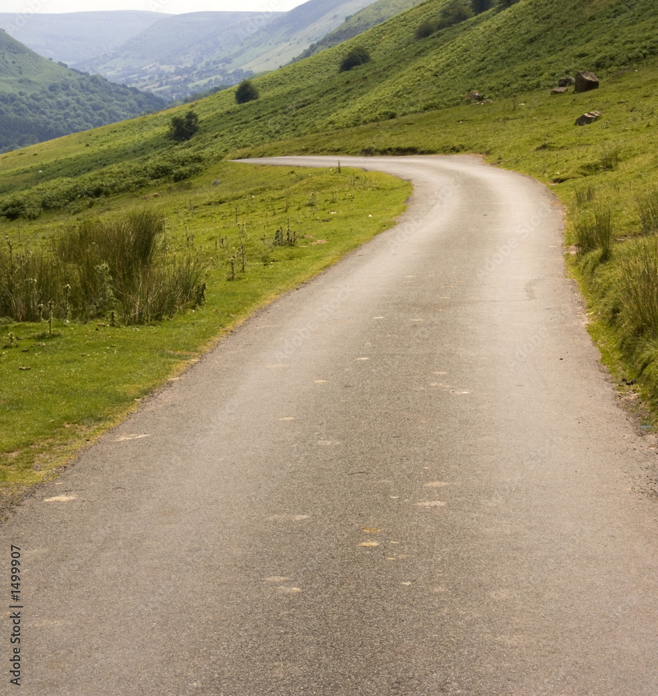 gospel pass the black mountains, powys, mid wales