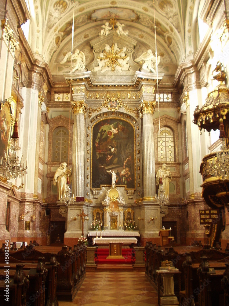 baroque church interior