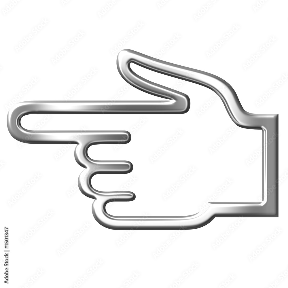 sign of the direction, silver bevel symbol sign of the direction, silver bevel symbol