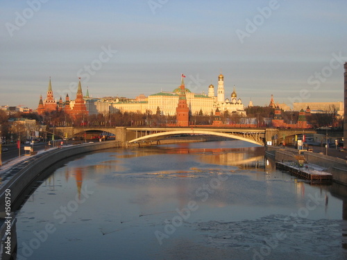 kremlin sunset © Ivan Polushkin