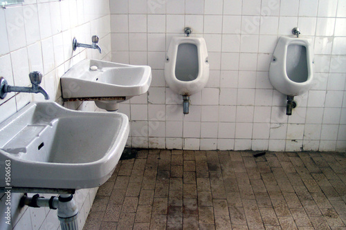 Obraz na płótnie pissers and lavatories w salonie