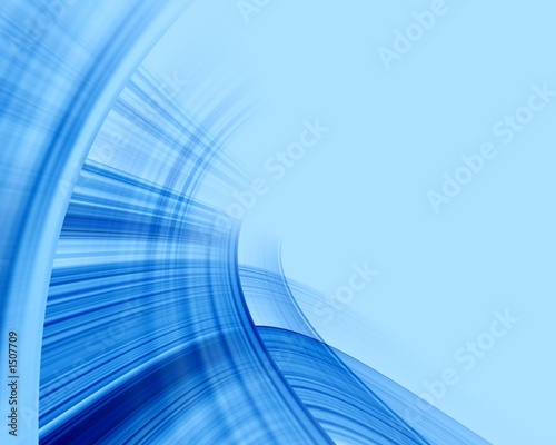 blue abstract waves