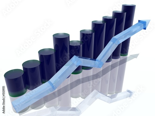 Obraz na płótnie histogram