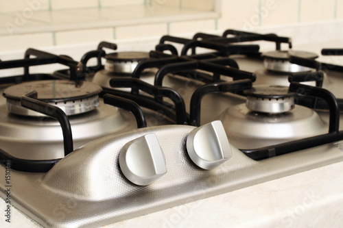 stove in kitchen