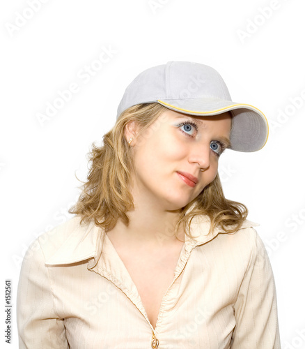 girl in a cap