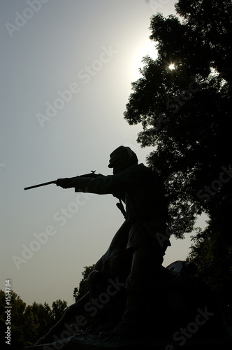 Fotografie, Tablou civil war monument 1