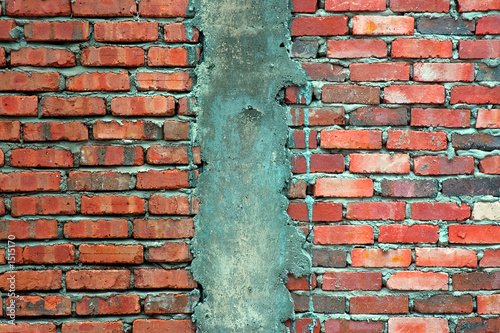 brick wall photo