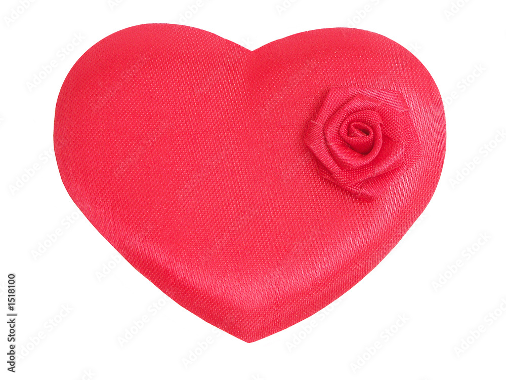 red heart and rose red heart and rose