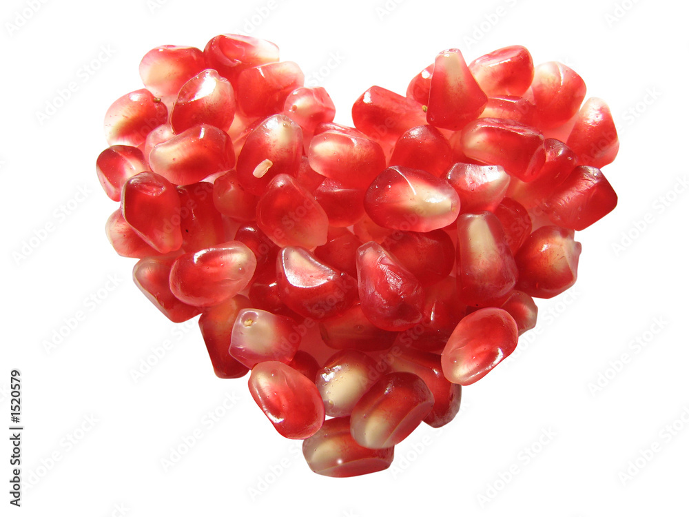heart-shaped pomegranate heart-shaped pomegranate