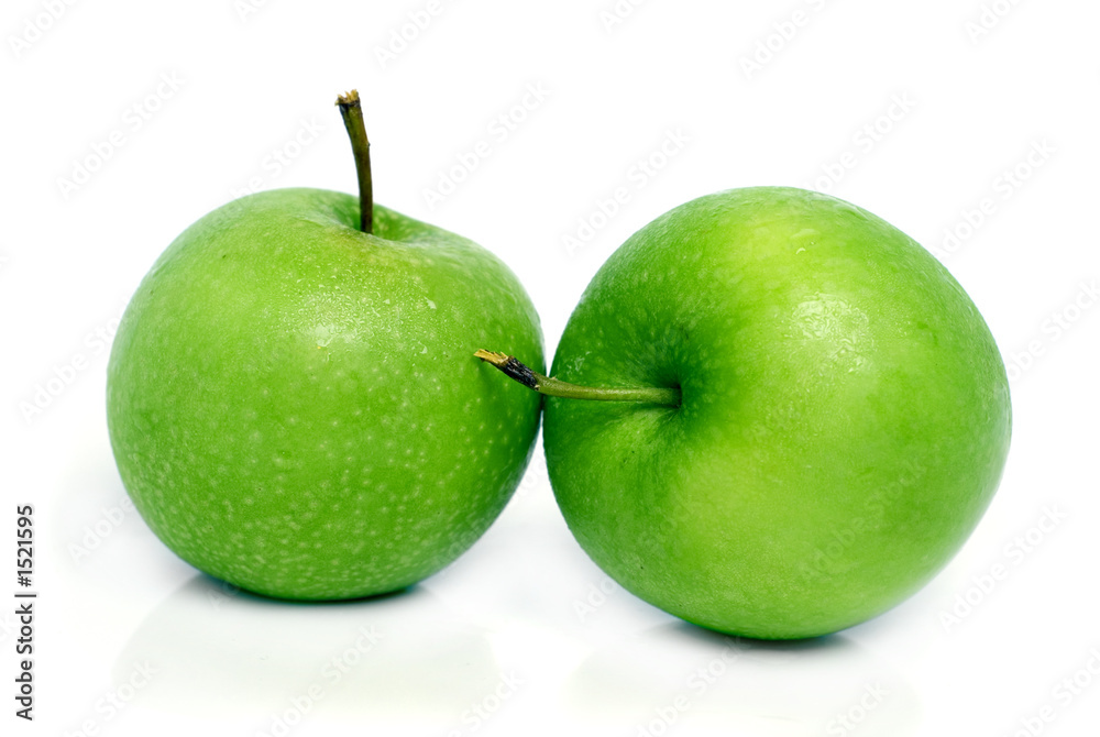 two green apples two green apples