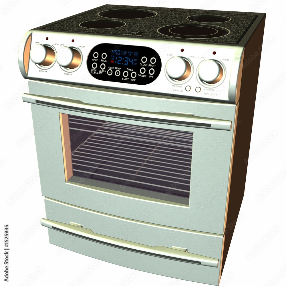 Fototapeta premium backofen herd