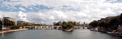 france, paris: panorama of 