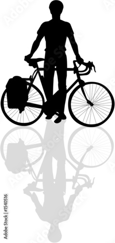 biker silhouette