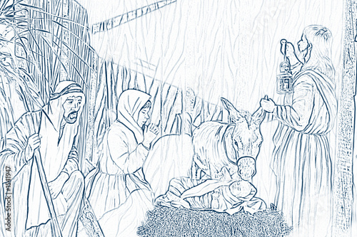 nativity scene