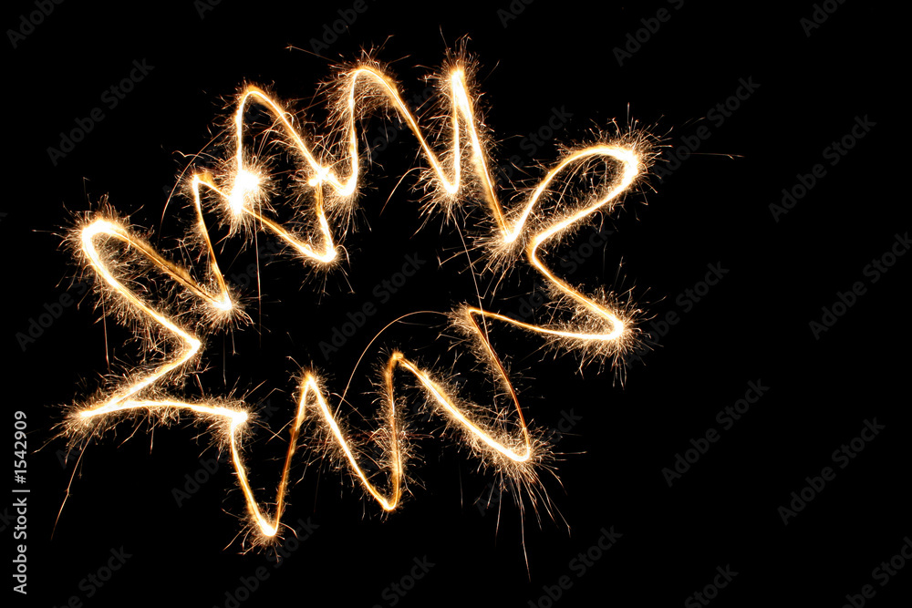sparkler star sparkler star