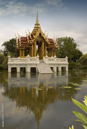 temple on the lake