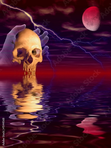 stock digital illustration of halloween concept
