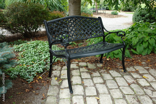 park bench...