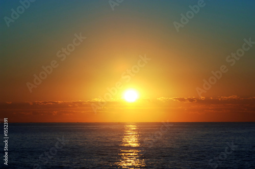 sunrise over the atlantic