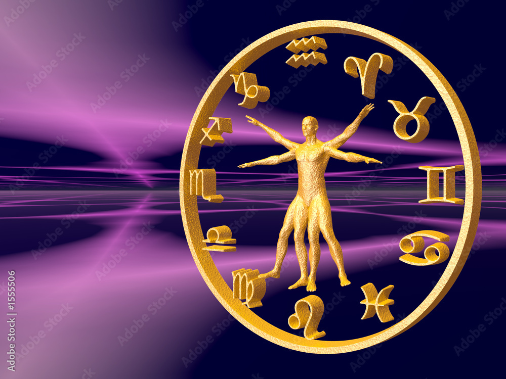 Fotografie horoscope, the zodiac.
