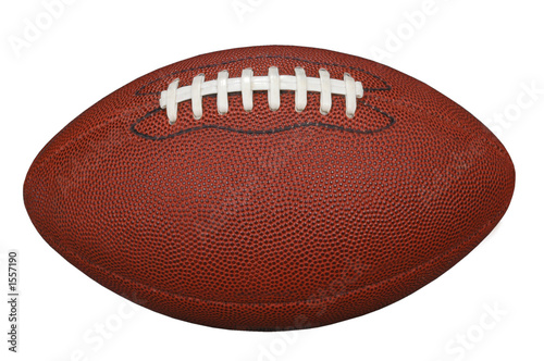 football with clipping path