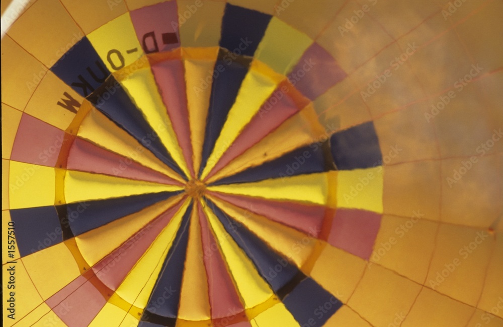 Fototapeta premium heißluftballon