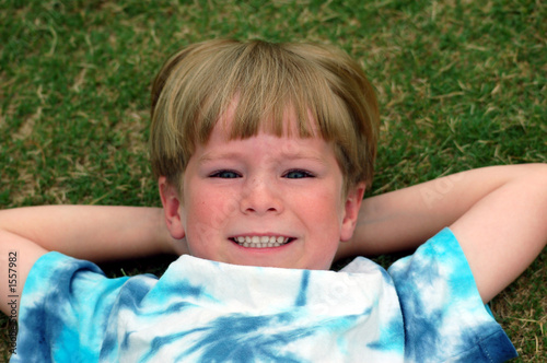boy lying down