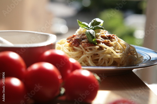 spagetti bolognese photo