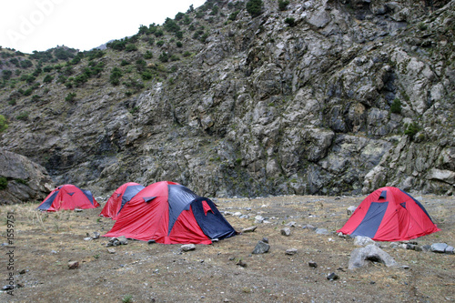 bivouac pendant l'orage