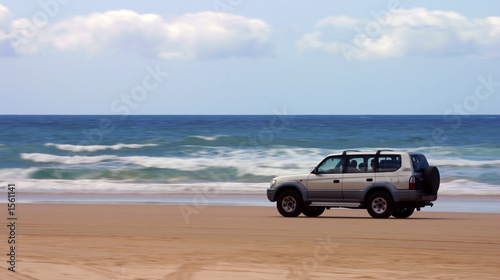driving on the beach