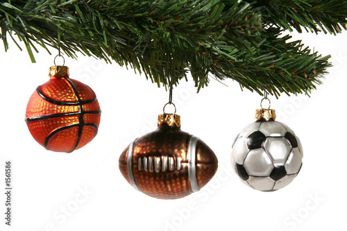 sports ornaments